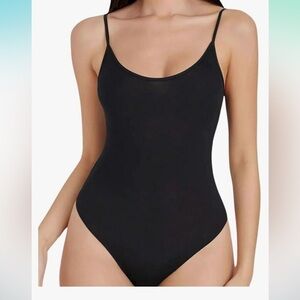 NWT Heyshape Snatched Thong Bodysuit  black medium